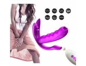Stymulator silikonowy do majtek Fox USB 7 funkcji z ogrzewaniem